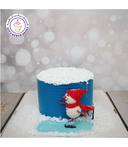Cake - Decorative - Snowman - 3D Cake Toppers 05
