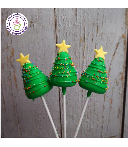 Cake Pops - Christmas Trees 03