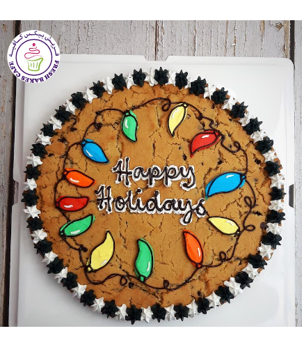 Cookie Cake - Christmas Lights