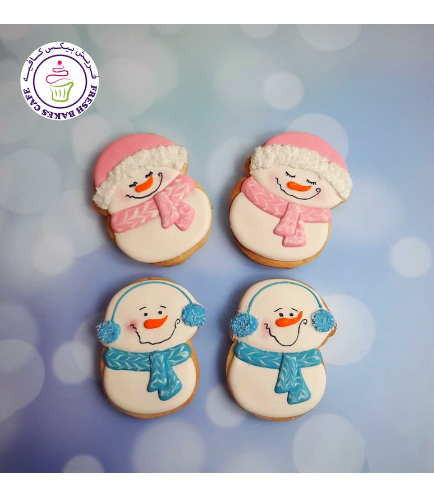 Cookies - Sugar Cookies - Snowmen 02