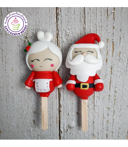 Popsicakes - Ms Claus & Santa 01