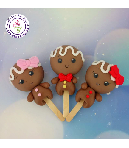 Popsicakes - Gingerbread Boy & Girls