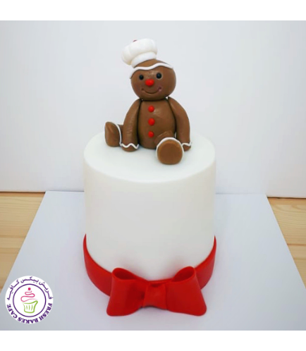 Cake - Decorative - Gingerbread Man - 3D Cake Topper 01