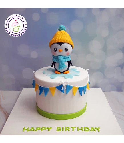 Cake - Decorative - Penguin - 3D Cake Topper 01