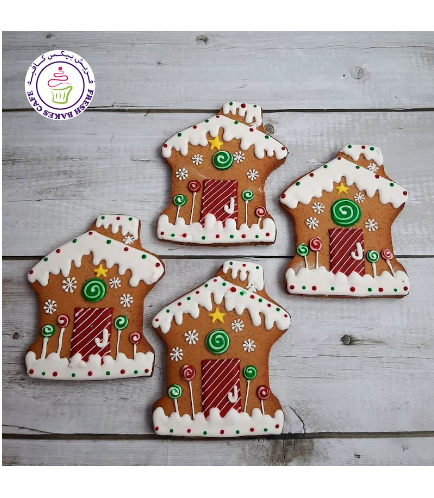 Cookies - Gingerbread Cookies - House 03