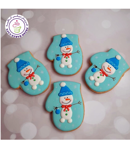 Cookies - Sugar Cookies - Snowmen - Mittens