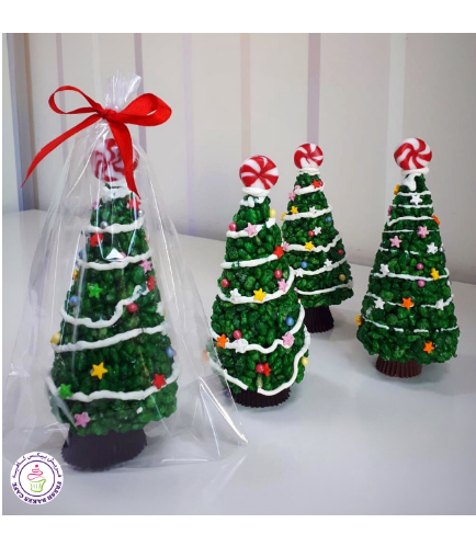 Krispie Treats - Christmas Trees 03