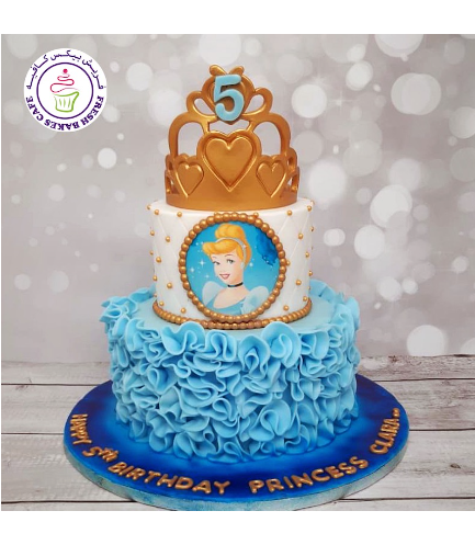 Cake - Cinderella - 2 Tier