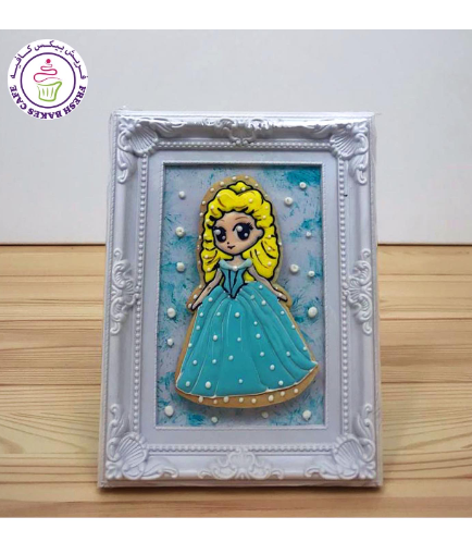Cinderella Themed Cookie in Frame 02