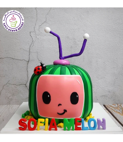 CoComelon Themed Cake - 3D Cake - 3D Cake Topper 02
