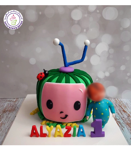 CoComelon Themed Cake - 3D Cake - 3D Cake Toppers 02