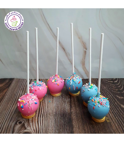 Colored Cake Pops - Blue & Pink 02