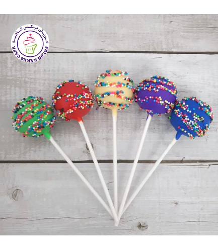 Cake Pops with Sprinkles - Up 06