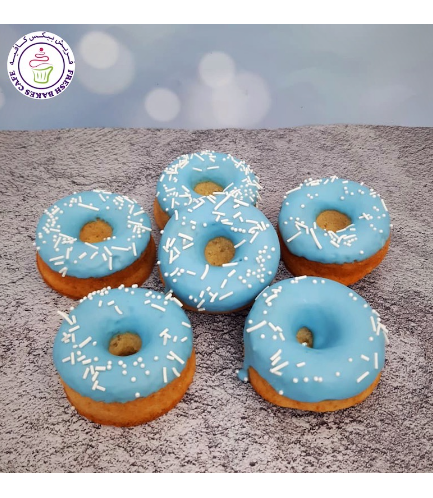 Colorful Donuts - Blue