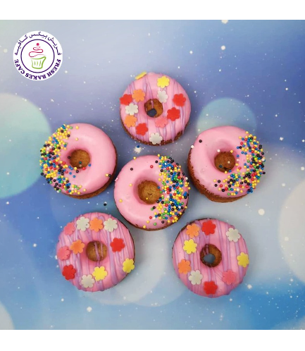 Colorful Donuts - Pink 01