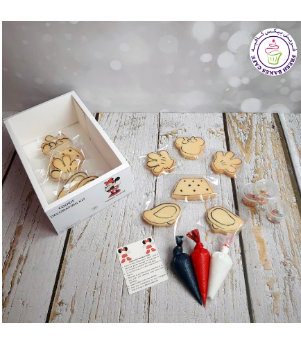 Minnie Mouse Themed Cookie Decorating Kit - Vanilla