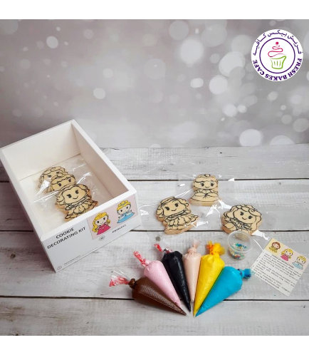 Princesses Themed Cookies - Decorating Kit