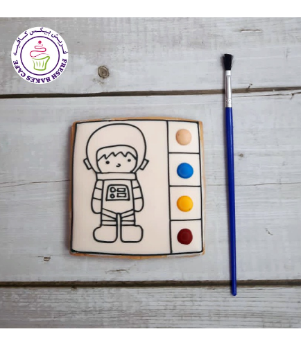 Cookies - Space - Astronaut - Painting Kit