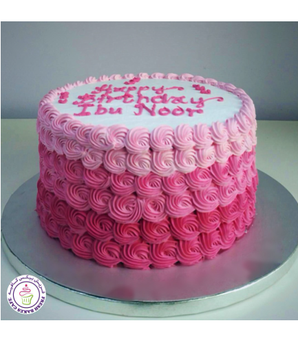 Cake - Ombre - Pink 04