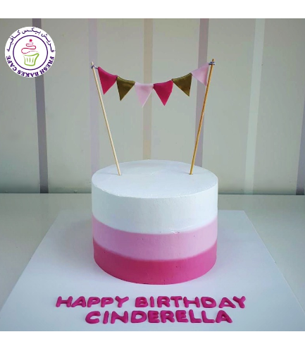 Cake - Ombre - Cream - Pink 02