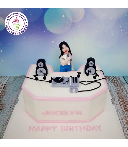 DJ Themed Cake 01b