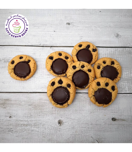 Paw Prints Themed Cookies
