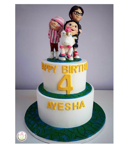 Cake - 3D Cake Toppers - 2 Tier 02a