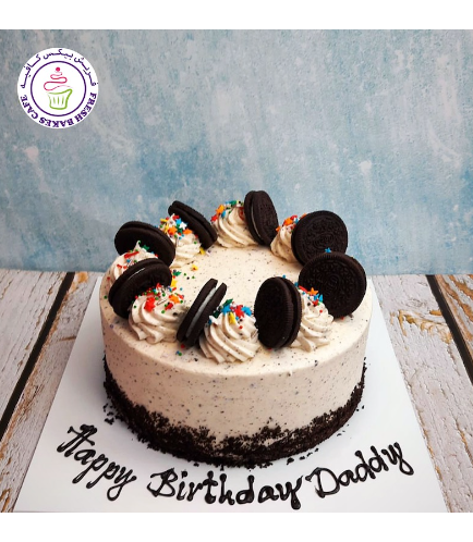 Cookies & Cream Cake with Sprinkles 01