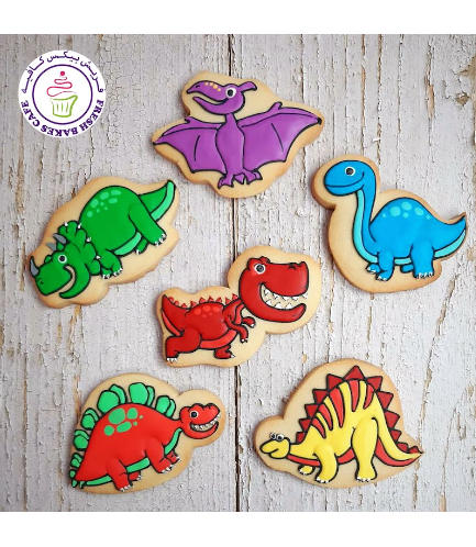 Dinosaur Themed Cookies 13