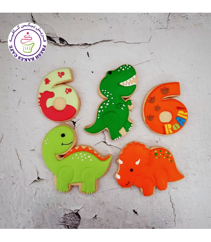 Dinosaur Themed Cookies 17