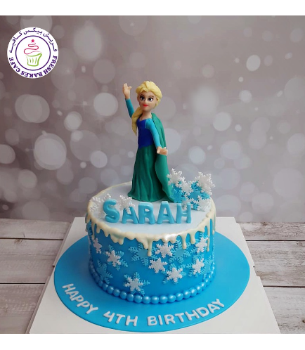 Cake - Elsa - 3D Cake Topper 02