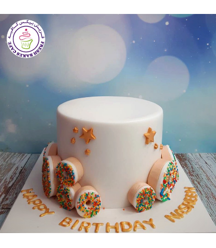 Donuts Themed Cake 03