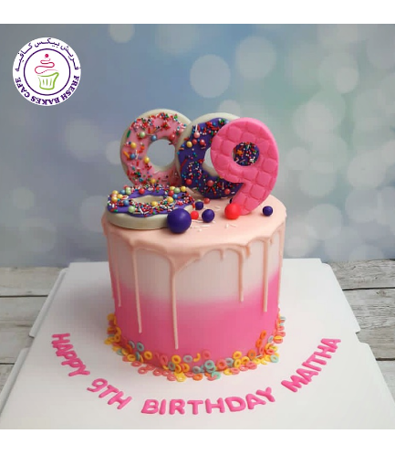 Donuts Themed Cake 04