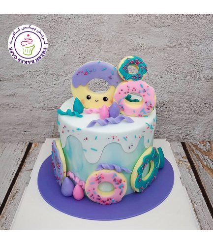 Donuts Themed Cake 05