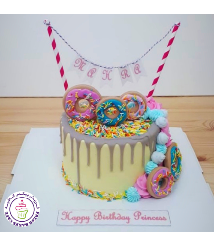 Donuts Themed Cake 01