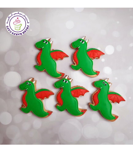 Dragon Themed Cookies