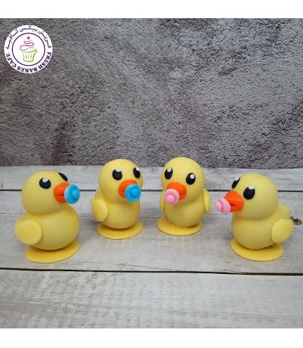 Duck Themed Cake Pops w/o Sticks - Babies 02