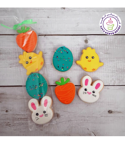 Cookies - Chicks, Rabbits , Eggs, & Carrots - Minis 02