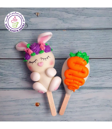 Popsicakes - Rabbit & Carrot