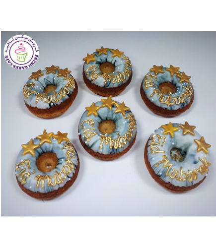 Eid Themed Donuts - Greeting & Stars
