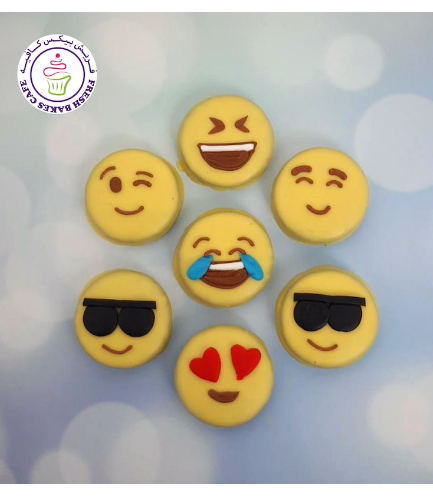 Emoji Themed Chocolate Covered Oreos 01