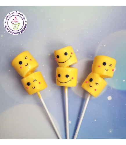 Emoji Themed Marshmallow Pops 02