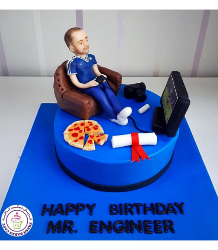 Video Games Themed Cake - Man 02