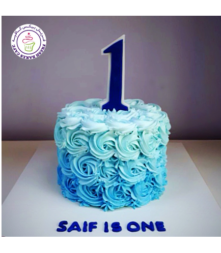 Cake - Ombre - Blue