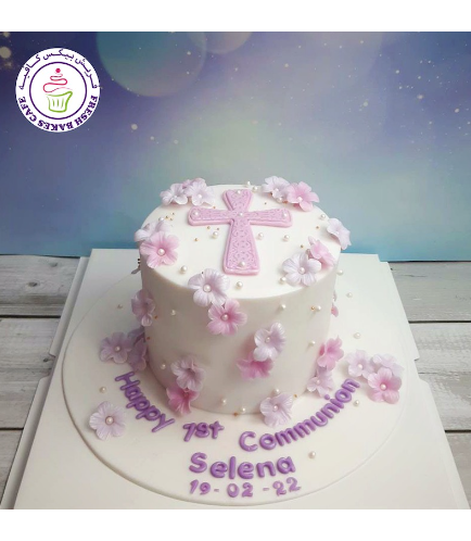 First Communion Themed Cake 04