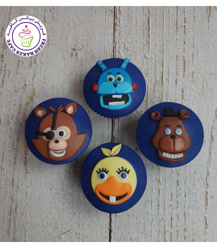 Five Nights @ Freddy's Themed Cupcakes