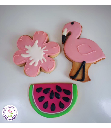 Cookies - Flamingo, Watermelon, & Hibiscus