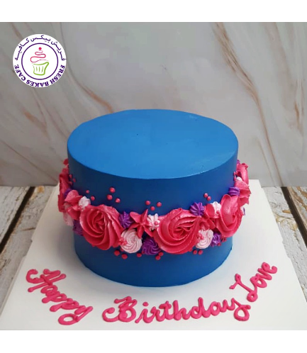 Cake - Flowers - Cream Piping 15