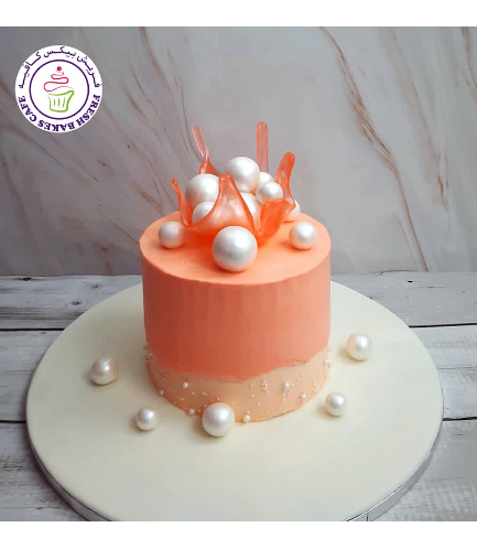 Cake - Cream Cake - Peach