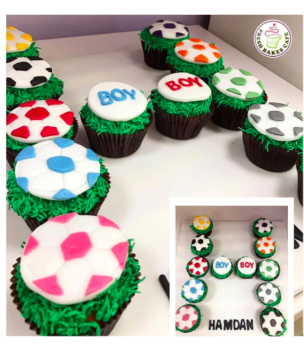 Football Themed Cupcakes 01